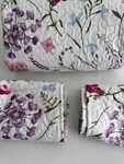 3-PIECE Queen Size Printed Quilt Set Pink Red Flower Floral Multi Color. Fixed Price $29.12.