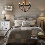 Sawyer Mill Charcoal Quilts & Accessories Selection Farmhouse Primitive Set Vhc. Fixed Price $189.95.