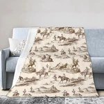 Western Throw Blanket Soft Cozy Warm Women 60"X50" For Couc.... Fixed Price $36.97.