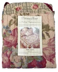 Quilted Pillow Sham Windsor 21 X 27 Victorian Heart Lasting Impressions Collect. Fixed Price $19.99.