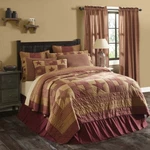 Ninepatch Star Quilts & Accessories Selection Rustic Primitive Set Vhc Brands. Fixed Price $223.95.