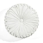 Lush Round Pleated Soft Velvet Decorative Pillow, Count (pack 1),. Fixed Price $36.99.