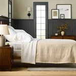 Full / Queen Textured Grid Coverlet Beige - Hearth & Hand With Magnolia. Fixed Price $69.99.