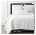 The Company Store Legends Luxury Paloma Luxe Cotton Velvet Quilt-king. Fixed Price $365.95.