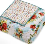 Pioneer Woman Chic Knotted Pintuck Design Quilt Full/queen. Fixed Price $65.00.