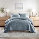 Linen Market Quilts King Floral Stitch Duskblue 3PC Set. Fixed Price $44.96.