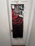 Ed Hardy Queen 3PC Satin Quilt Set Black Skull Flowers Nwt. Fixed Price $69.99.
