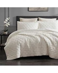 Donna Karan Luxury Meditate King Quilt Comforter Ivory Linen Silk Machine Wash. Fixed Price $705.51.