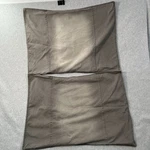 Rh Teen Gray Denim Ombre Cotton Pillow Shams Set Of 2 Restoration Hardware. Fixed Price $20.00.