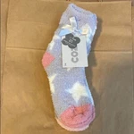 Cozy Star & Striped Patterned Socks Size 9-11 3 Pairs New With Tag Nwt. Fixed Price $16.00.
