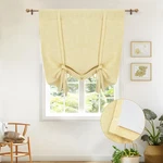Driftaway Double Layer Linen Blackout Tie Up Curtains Thermal Insulated 25X47. Fixed Price $48.58.