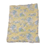 Vintage 1979 Hanna-barbera Yogi Bear Pebbles Baby Quilt Blanket Yellow Pastel. Fixed Price $27.00.