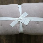 Pottery Barn Belgian Flax Linen Comforter Full Queen Smoky Quartz New. Fixed Price $209.99.