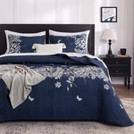 Floral Quilt Set Botanical Elegant Flower Tree Leaf Modern Pattern Bedroom. Fixed Price $61.90.