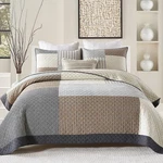 Quilts King Size - Bedspread Sets, 100% Cotton Patchwork Bed.... Fixed Price $221.69.