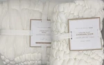 Pottery Barn Teen Cream Puff Twill Microfiber Twin Quilt & Standard Sham Ivory. Fixed Price $148.75.