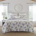 Laura Ashley Keighley Collection Quilt Set Twin, Lilac. Fixed Price $49.00.