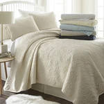 Linen Market Quilt Coverlet Set All Season Microfiber Contemporary Ultra Soft. Fixed Price $81.23.