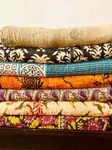 5 Pieces Mix Lot Of Indian Tribal Kantha Quilts Vintage Cotton Bed Cover Throw. Fixed Price $83.66.
