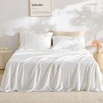 Sleep Cool All Night - Queen Bamboo Sheets 4 Piece Set Deep Pocket. Fixed Price $154.99.