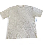 Pacsun Ps/basics Oversized T-shirt, Cream, Nwt. Fixed Price $14.25.