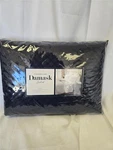 #= Charter Club Damask Solid Twin Pc Coverlet Set 210 Tc Navy Blue Washable. Fixed Price $58.49.