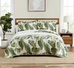 Tommy Bahama 3-PCE. King Fiesta Palms Green Cotton Quilt Set Cp. $103. Fixed Price $69.99.