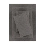Mainstays Cotton Rich Extra Soft Jersey Bed Sheet Set, Queen, Charcoal, 4 Pieces. Fixed Price $32.34.