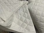 $745 Matouk Italy New 1PC King Quilt 600TC Milano Percale Coverlet White. Fixed Price $399.00.