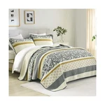 Finlonte Quilt King Size 100% Cotton Lightweight Soft Comforter Set Gray.... Fixed Price $143.80.