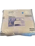 Twin/twin Extra Long Satin Quilt White/black - Room Essentials: Midweight. Fixed Price $12.00.