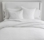 Pottery Barn - Belgian Flax Linen Handcrafted Quilt New Sale. Fixed Price $169.99.