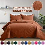 California King Luxury Quilt Bedspread Set Soft Comforter Coverlet With 2 Shams. Fixed Price $33.49.