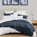 Indigo Reversible King Quilt Set By Hiend Accents. Fixed Price $175.00.