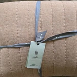 West Elm Linen Cotton Pick Stitch King Quilt Terracotta New. Fixed Price $139.99.