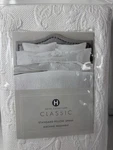 Hotel Collection White Matelasse Standard Pillow Sham Cover Quilted MSRP$120. Fixed Price $29.99.